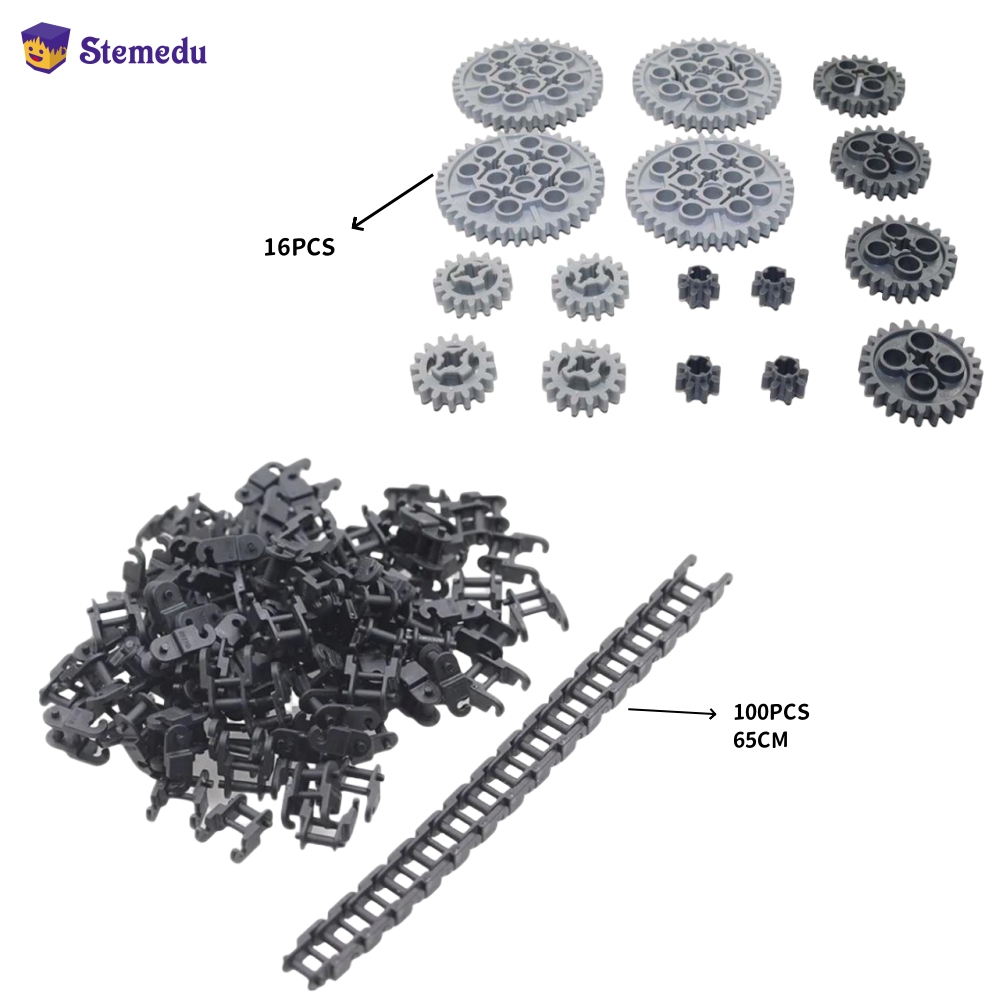 مجموعة قطع طوب مسار قطار MOC-t - مراجعة Lego Set Technic وسعره