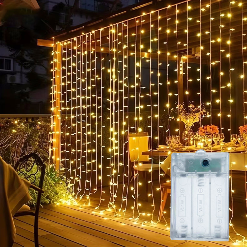 أضواء سلسلة LED للستائر بطول 3 - مراجعة Advent Calendar Gift وسعره