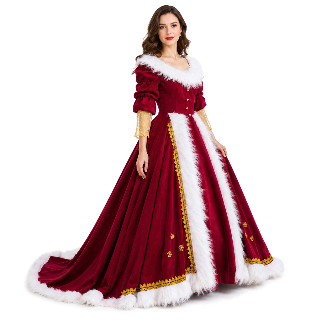 أزياء السيدة كلوز الفاخرة للبا - مراجعة Elf Costume Christmas وسعره