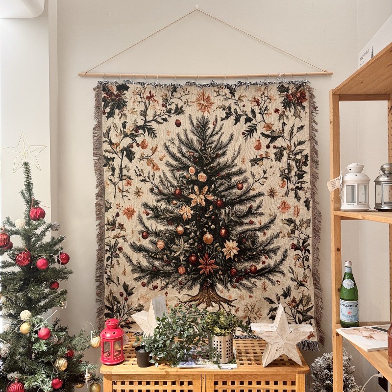 2026 نسيج جداري جديد لعيد المي - مراجعة Christmas Throw Blanket وسعره