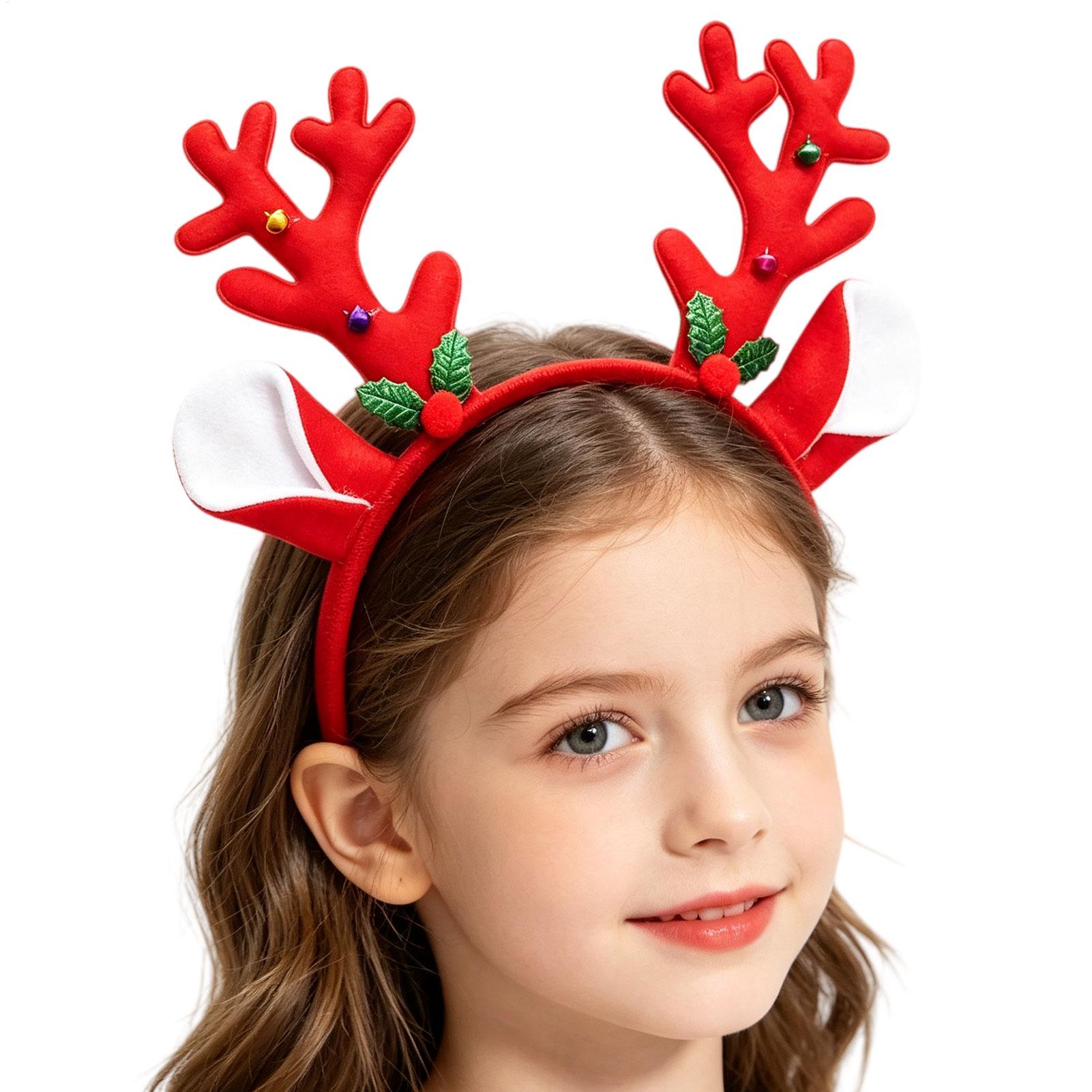 عصابة رأس بقرون الغزلان لتزيين - مراجعة Reindeer Antlers Headband وسعره
