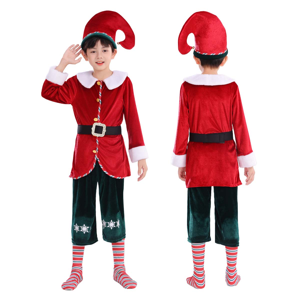 زي قزم عيد الميلاد للأطفال للأ - مراجعة Elf Costume Christmas وسعره