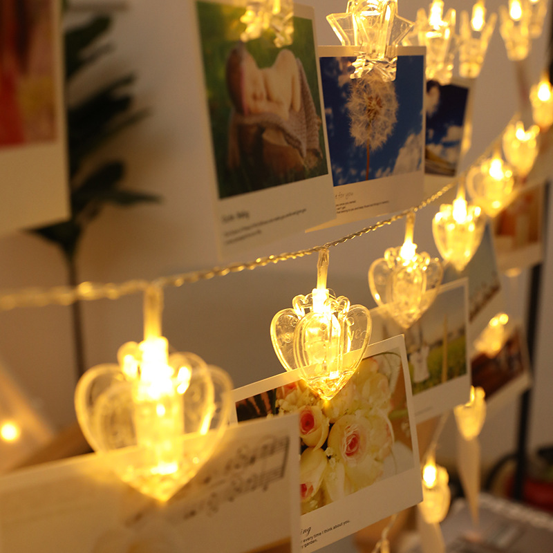 أضواء على شكل قلب، أضواء LED د - مراجعة Led Fairy String Lights وسعره
