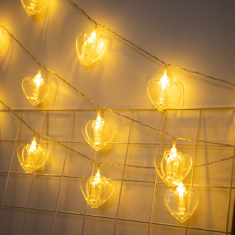 أضواء على شكل قلب، أضواء LED د - مراجعة Led Fairy String Lights وسعره