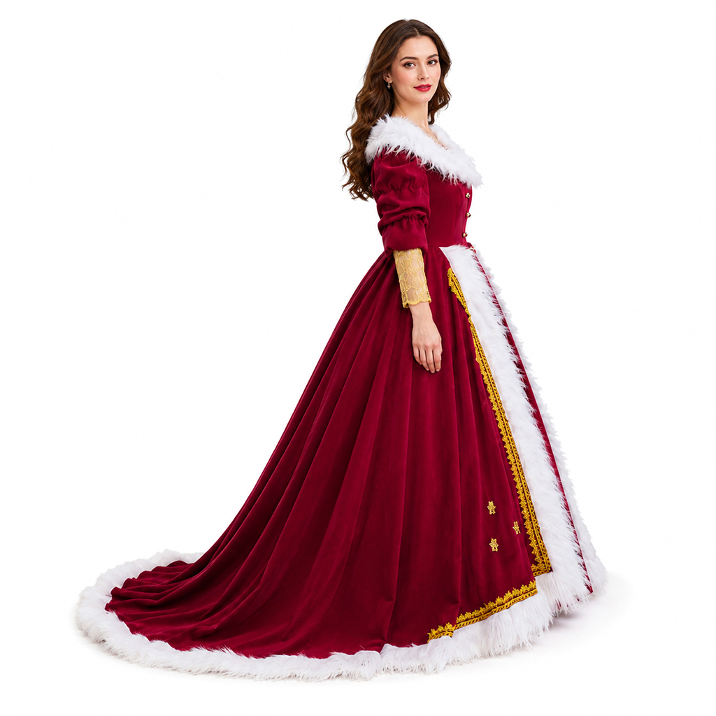 أزياء السيدة كلوز الفاخرة للبا - مراجعة Elf Costume Christmas وسعره