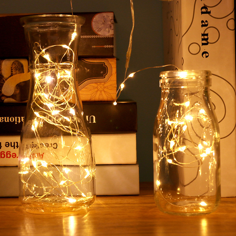 أضواء LED نحاسية بطول 10م و5م  - مراجعة Led Fairy String Lights وسعره