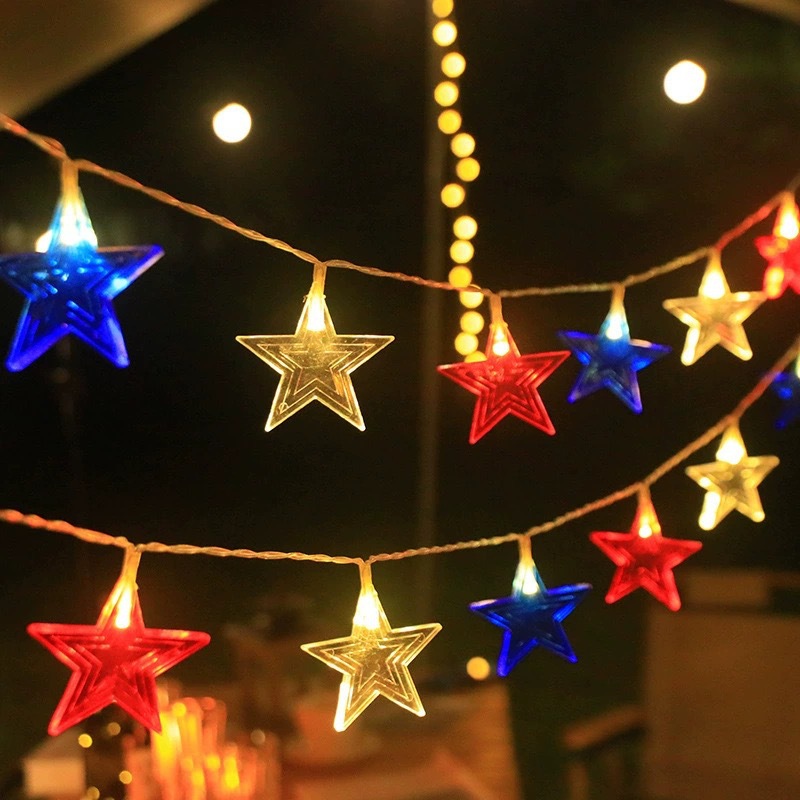 أضواء LED نجمية بثلاثة ألوان،  - مراجعة Led Fairy String Lights وسعره