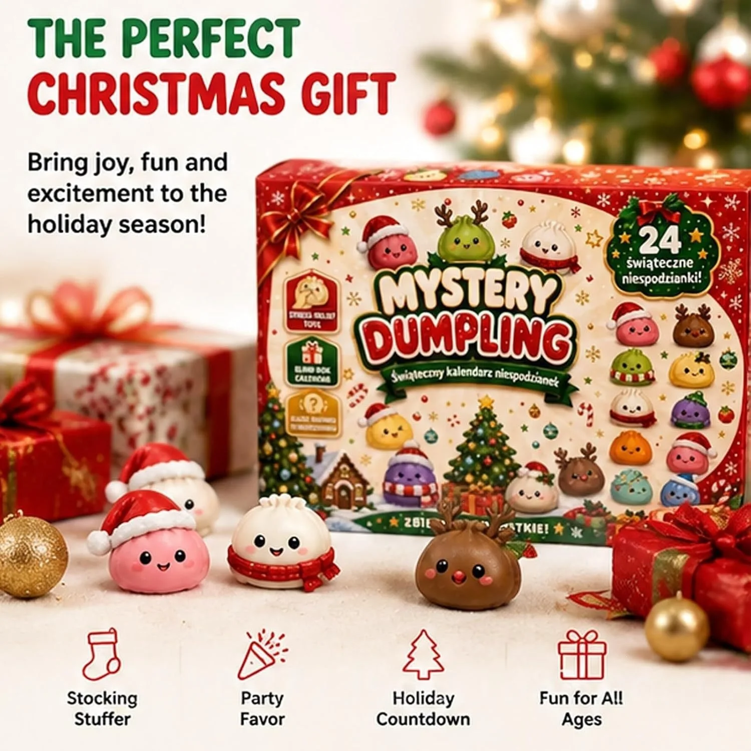 صندوق مفاجآت عيد الميلاد، 24 ق - مراجعة Advent Calendar Gift وسعره
