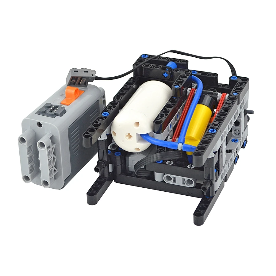 وحدات بناء ضاغط كهربائي أوتوما - مراجعة Lego Set Technic وسعره