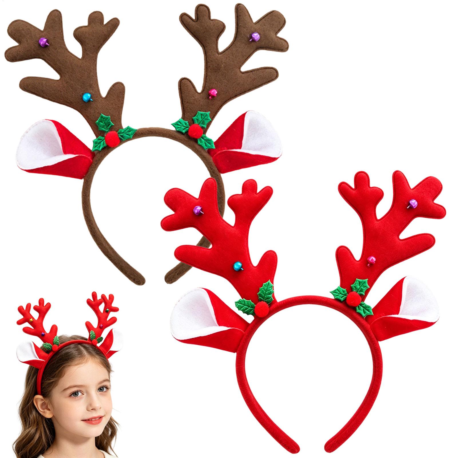 عصابة رأس بقرون الغزلان لتزيين - مراجعة Reindeer Antlers Headband وسعره