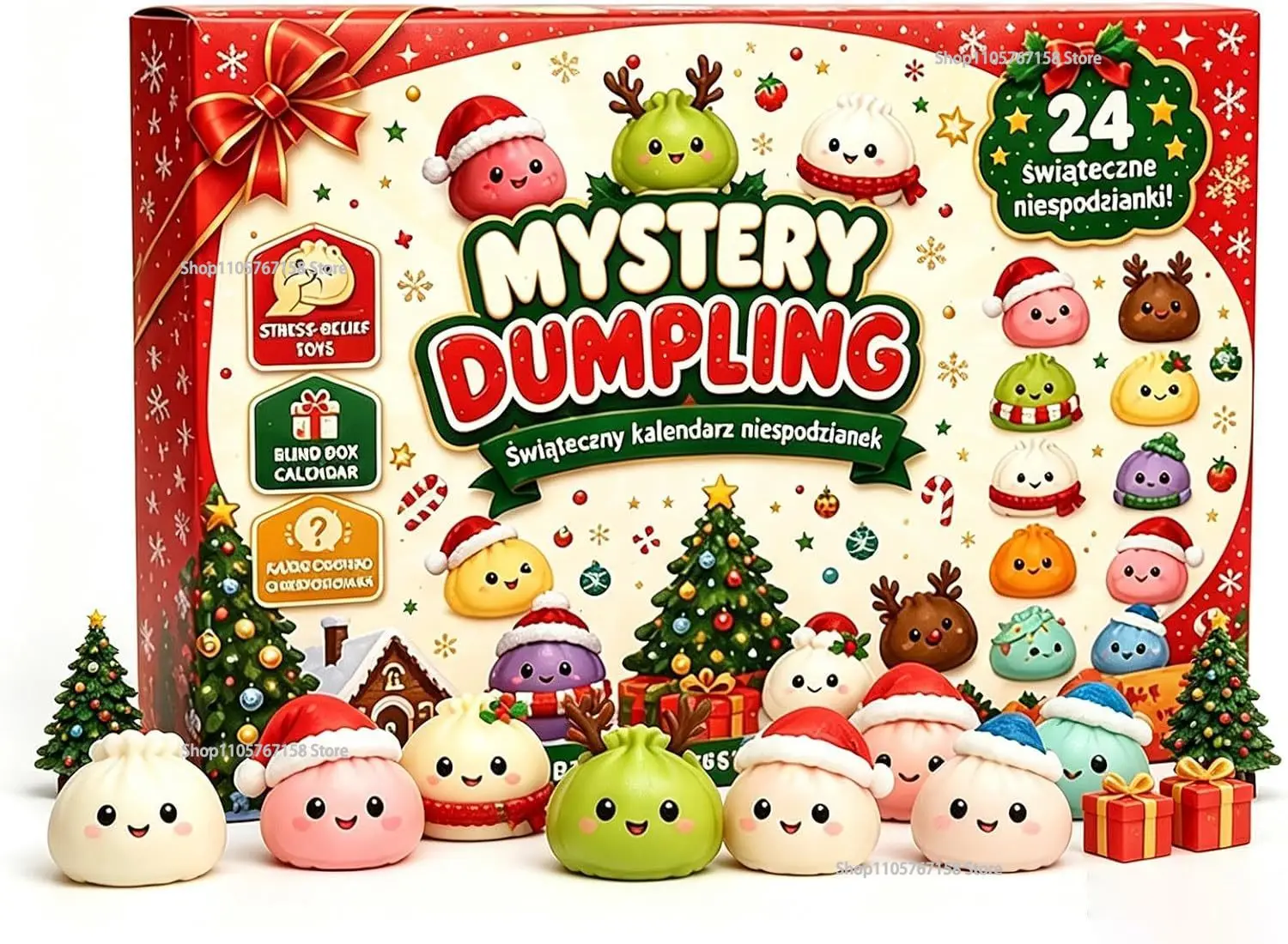 تقويم عيد الميلاد القابل للضغط - مراجعة Advent Calendar Gift وسعره