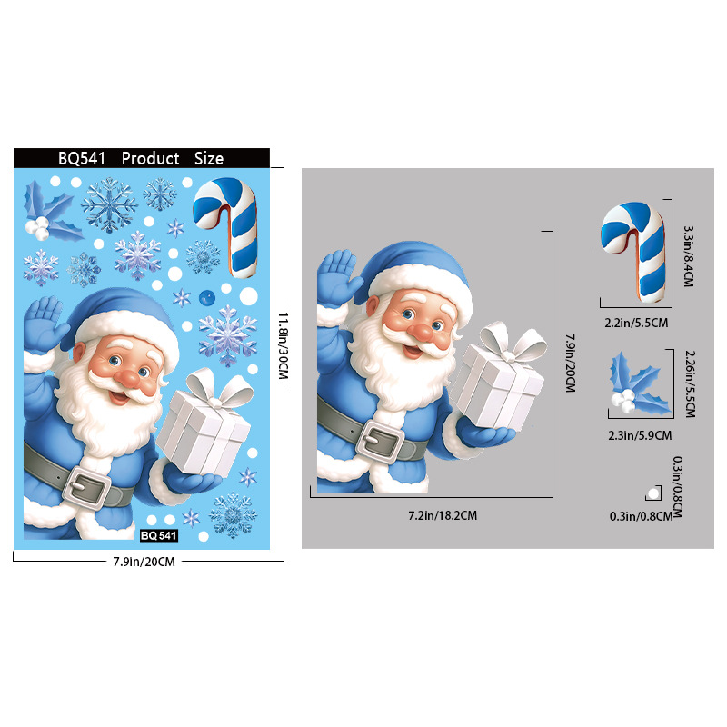مجموعة ملصقات نافذة عيد الميلا - مراجعة Snowflake Window Decal وسعره