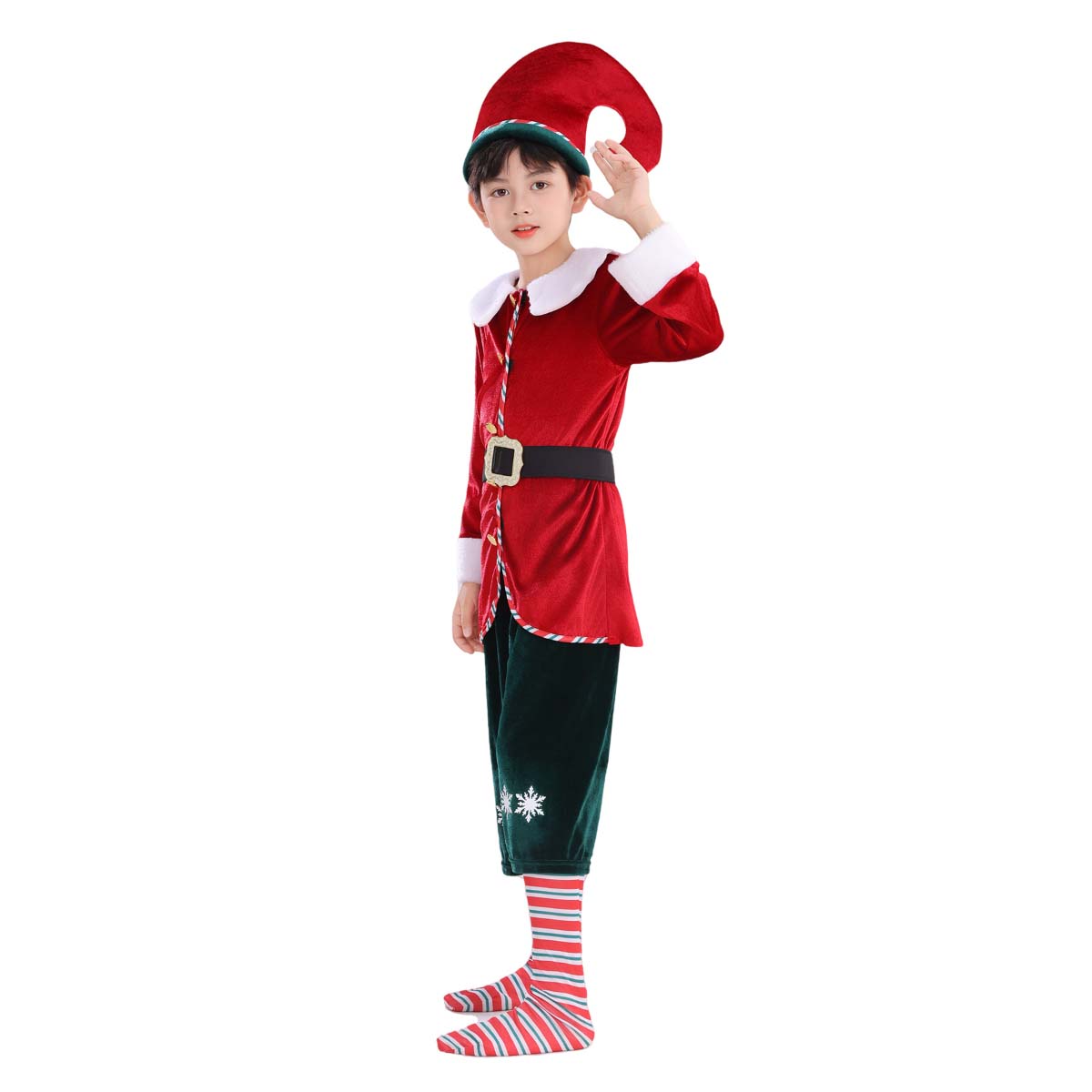 زي قزم عيد الميلاد للأطفال للأ - مراجعة Elf Costume Christmas وسعره